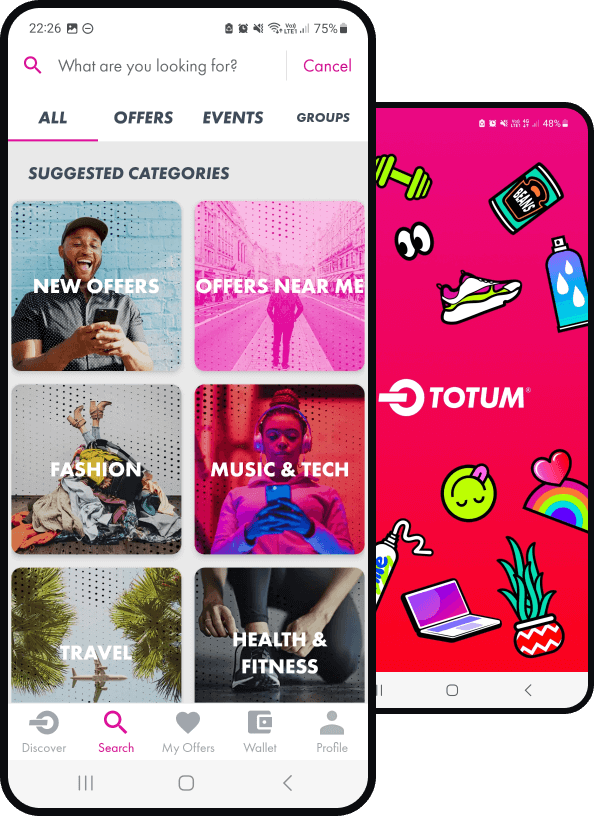 Join TOTUM and download our app
