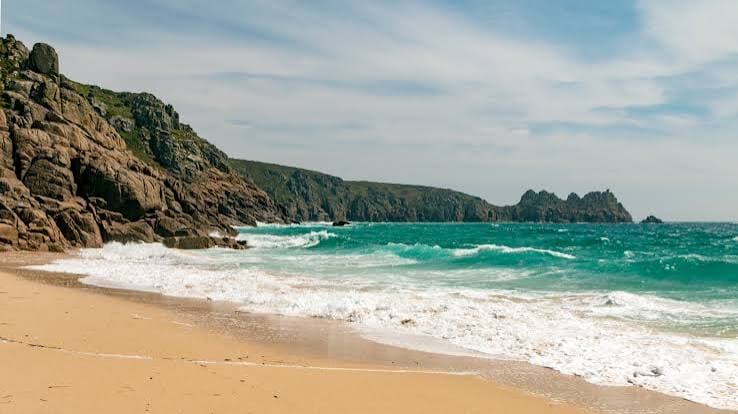 Porthcurno Beach